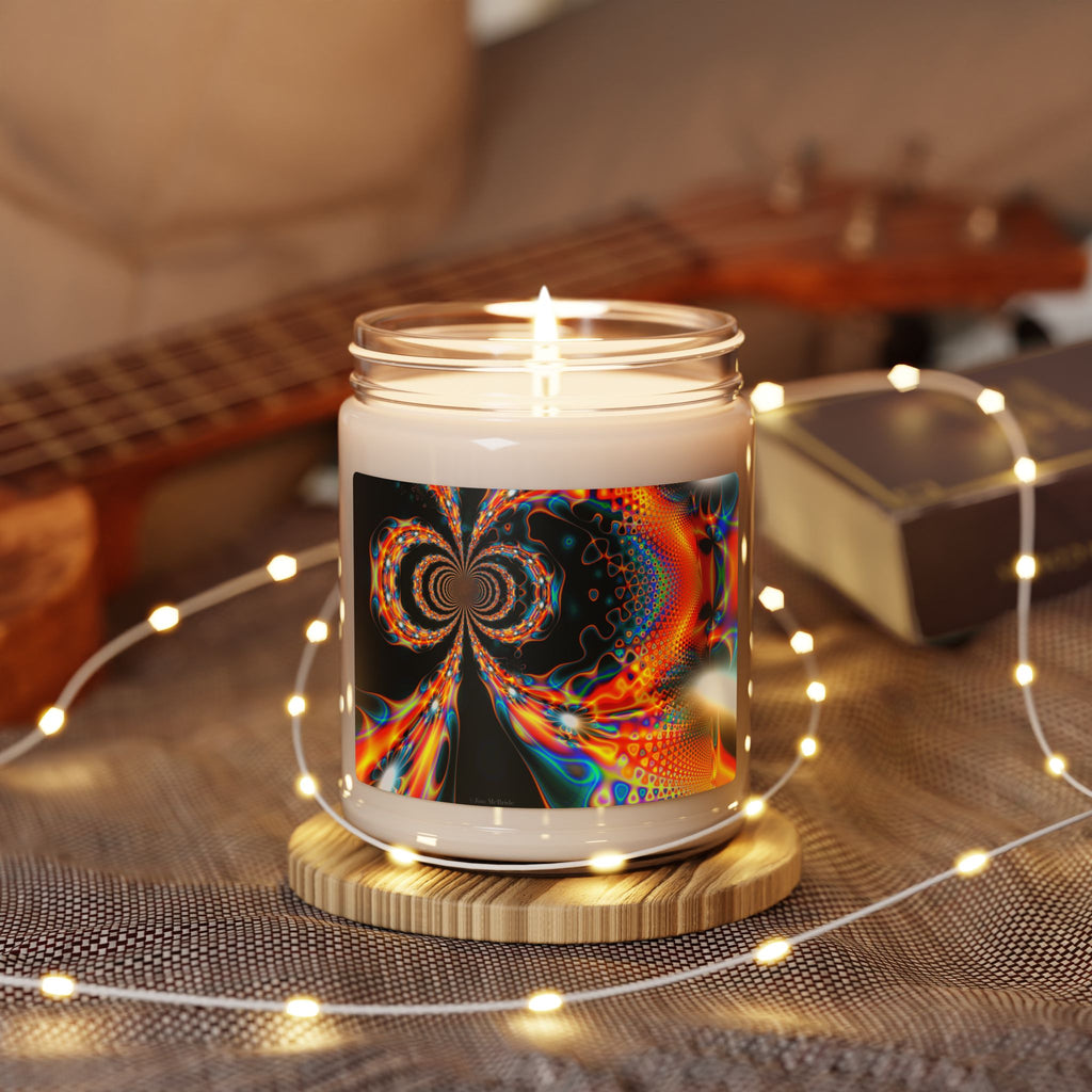 Mandelbrot Fractal Scented Soy Candle - 9oz, 50-60 Hour Burn