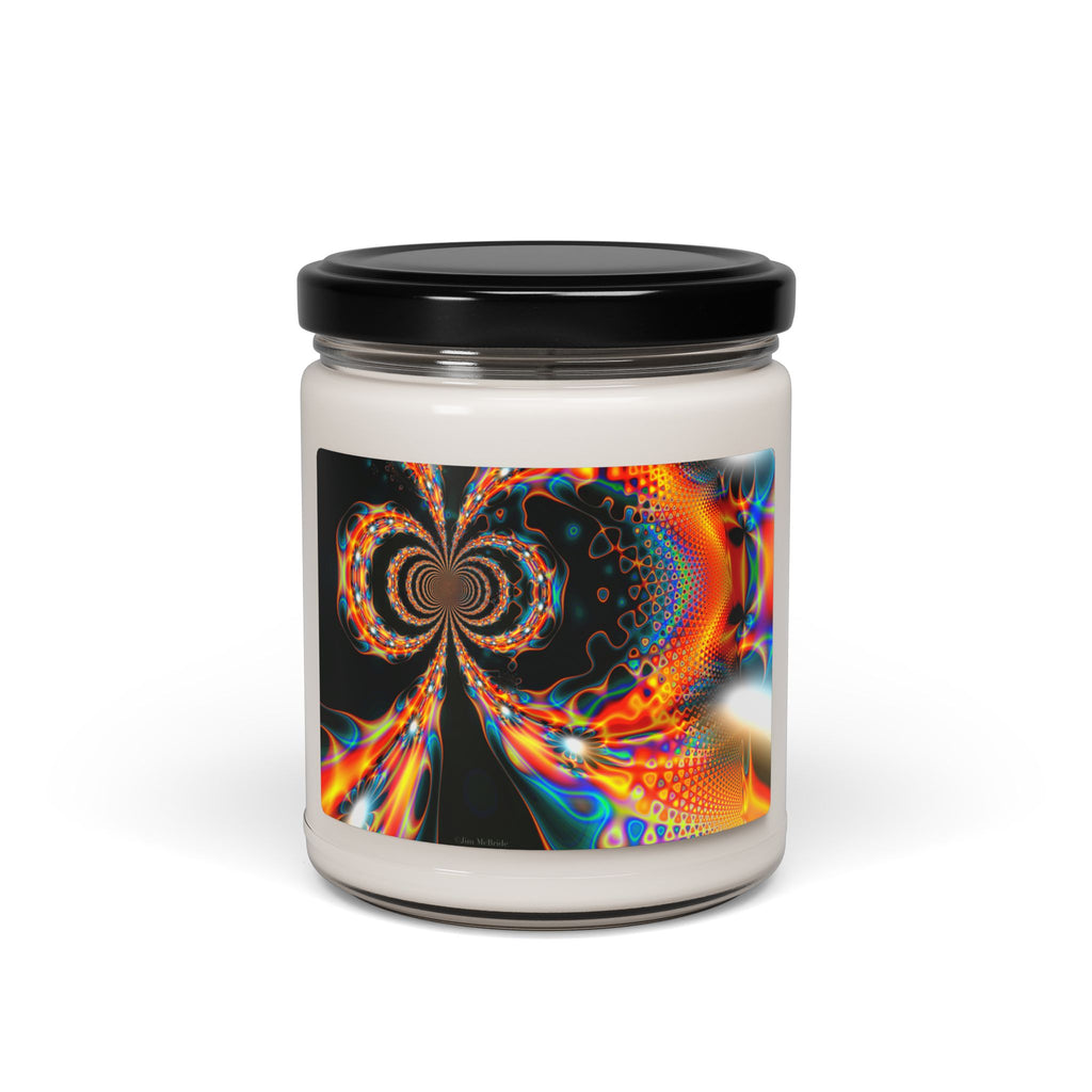 Mandelbrot Fractal Scented Soy Candle - 9oz, 50-60 Hour Burn