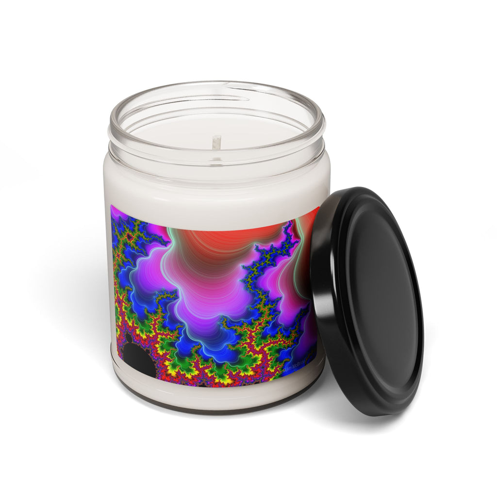 Lightning Fractal Scented Soy Candle - 9oz, Clean Scents