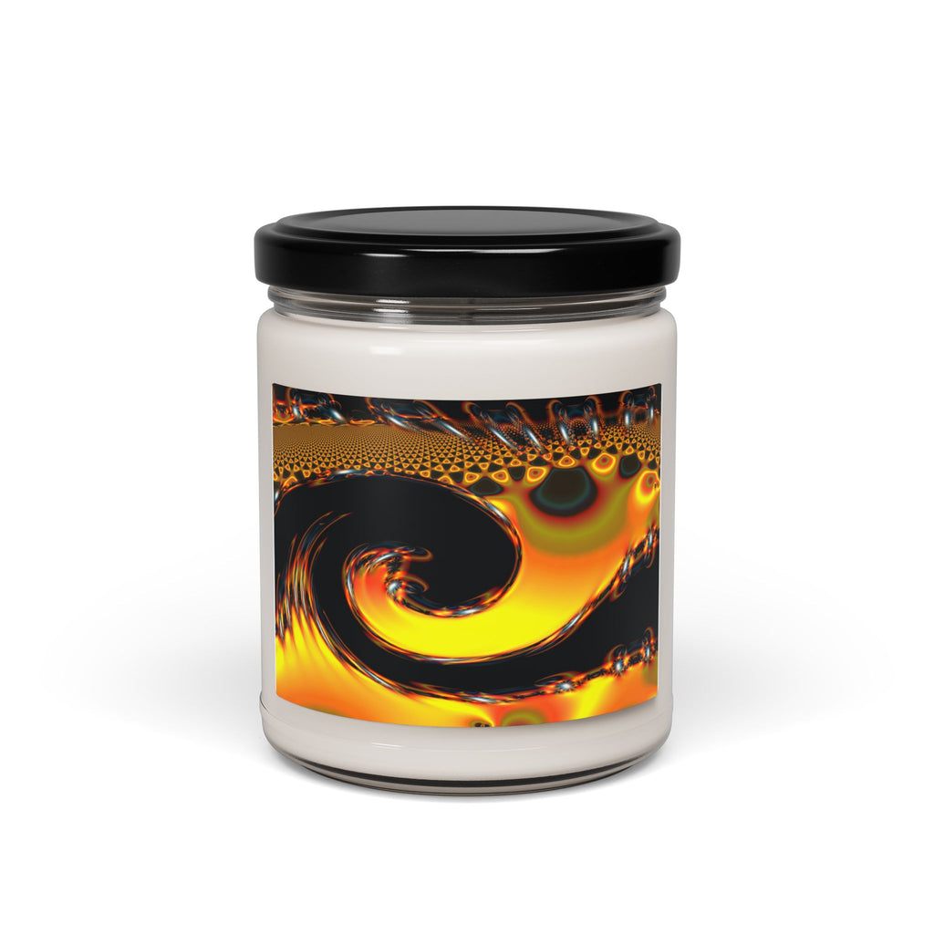 Lightning Fractal Scented Soy Candle - 9oz, Clean Scents